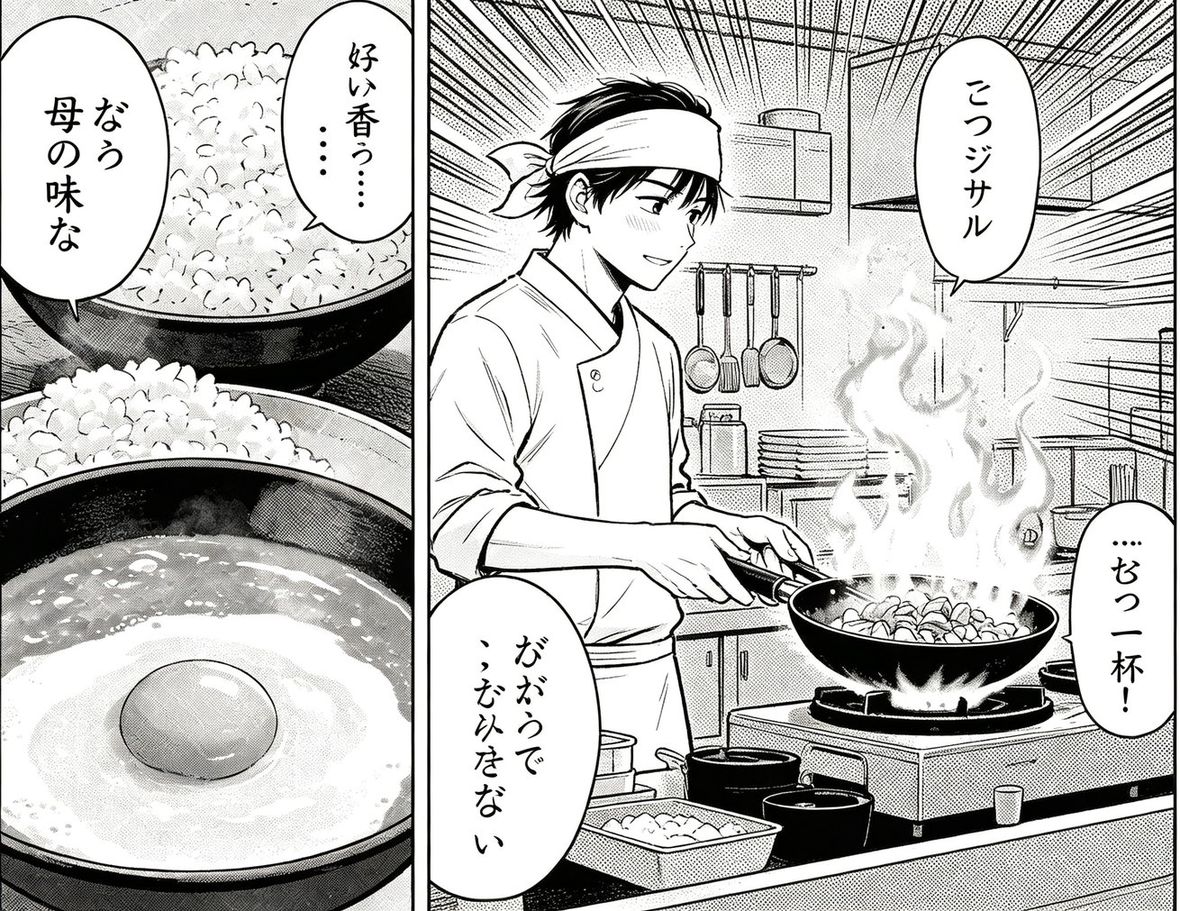 The original Japanese manga page before translation.